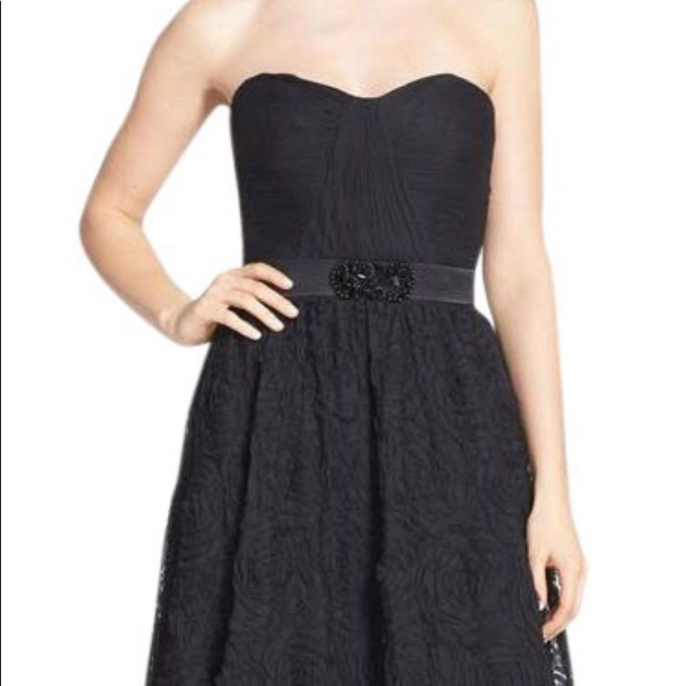 Gorgeous Adrianna Papell Rosette Ballgown